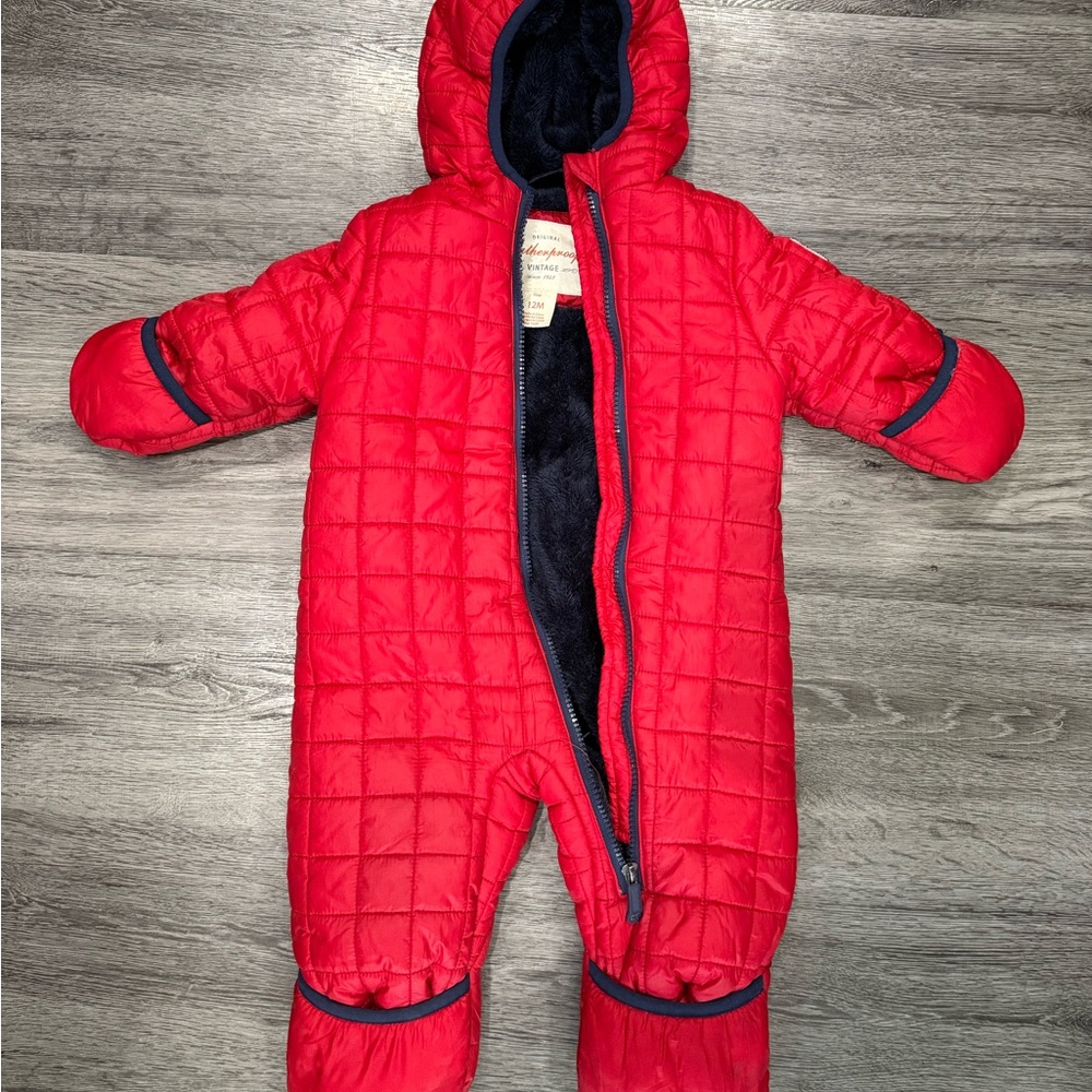 Weatherproof Red Quilted Kids Jacket